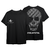 Camiseta Black Skull Head (g) Total Health Nutrition