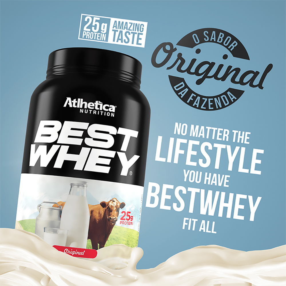 Best Whey (900g) Original Atlhetica Nutrition