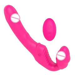 VIBRADOR RECARREGÁVEL PARA PENETRAÇÃO DUPLA COM 9 MODOS DE VIBRAÇÃO- NANA RCT - comprar online