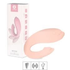 VIBRADOR DE CASAL GOLFINHO RECARREGÁVEL COM CONTROLE REMOTO - WINTER-RTC - S-HANDE