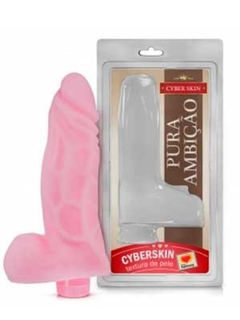 Pênis com Cyber c/ Saco 16 x 4,5 - Sexy Fantasy