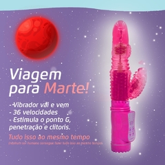 Vibrador (vai e vem ou rotativo) A PILHA!