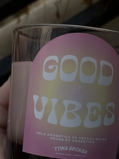 Vela de soja Good vibes - tienda online
