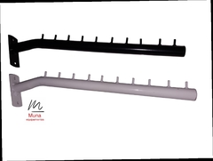 Perchero Comercial Para Pared Inclinado 40cm