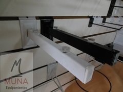 Mensula De 28cm Para Panel Ranurado Soporte Estante Vidrio - comprar online