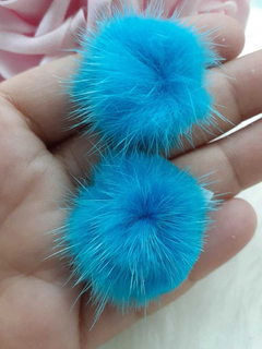 Imagem do POMPOM PELINHO 2,5 CM ( 2 UNIDADE)