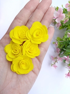 Florzinha de Tecido 3 cm ( 2 UNIDADES) - comprar online