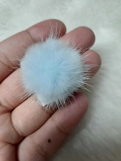 POMPOM PELINHO 2,5 CM ( 2 UNIDADE) - comprar online