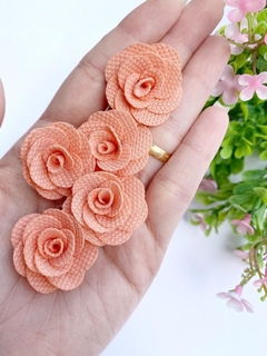 Florzinha de Tecido 3 cm ( 2 UNIDADES) na internet
