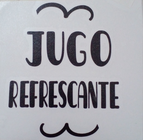 Vinilo Jugo Refrescante