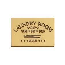 Placas Vintage / Sello Bajo Relieve - Laundry Room - comprar online
