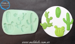 Molde Set de Cactus