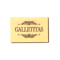 Placas Vintage / Sello Bajo Relieve - Galletitas