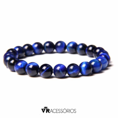 Pulseira Olho de Tigre Azul Pure