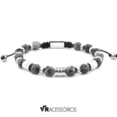 Pulseira Basic Gray Inox