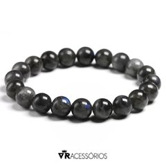 Pulseira Basic Labradorita Gray and Blue