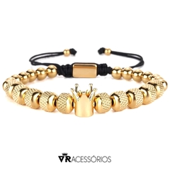 Pulseira Apolo Gold Premium em Aço Inoxidável