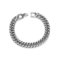 Pulseira Grumet elo duplo Silver Premium na internet