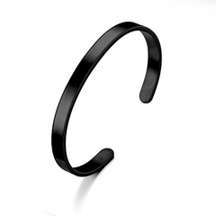 Bracelete Apolo Black em Aço Inoxidável