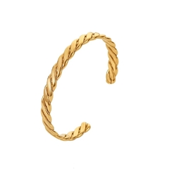 Bracelete Empire Gold em Aço Inoxidável