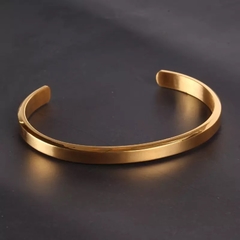 Bracelete Executive Gold em Aço Inoxidável na internet