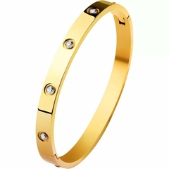 Bracelete Trend Premium Gold Em Aço Inoxidável - VR Acessórios | Loja online de Acessórios Masculinos