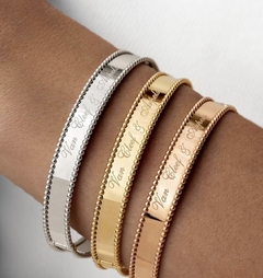 Bracelete Feminino Gold em Aço Inoxidável - comprar online