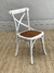 SILLA CROSS ANTIQUE BLANCA - comprar online