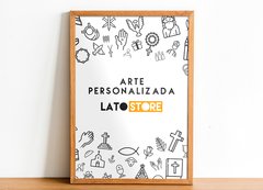 Imagem do Arte Personalizada A4 (24x33 cm)