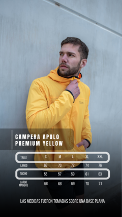 CAMPERA APOLO PREMIUM YELLOW - comprar online