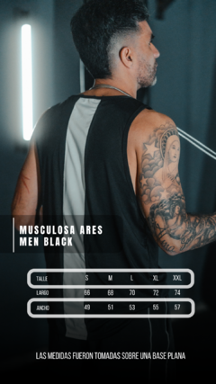 MUSCULOSA ARES BOX BLACK - comprar online