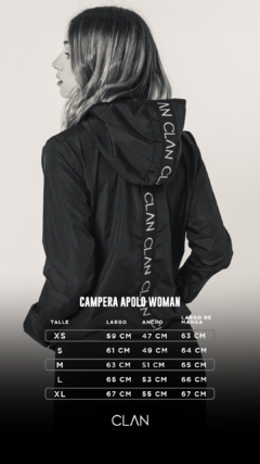 CAMPERA APOLO WOMEN MILITARY - CLAN