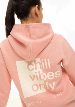 BUZO OVER VIBES ROSE WOMEN