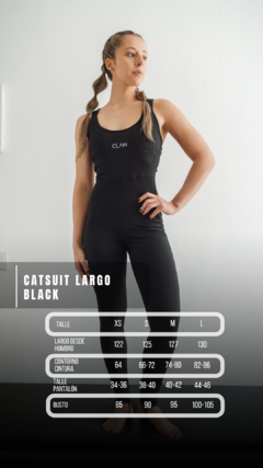 CATSUIT LARGO BLACK - tienda online