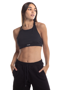 TOP HALTER BLACK - comprar online