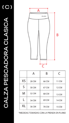 CALZA PESCADORA CLASSIC RACE BLUE - CLAN