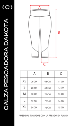 CALZA PESCADORA DAKOTA - CLAN