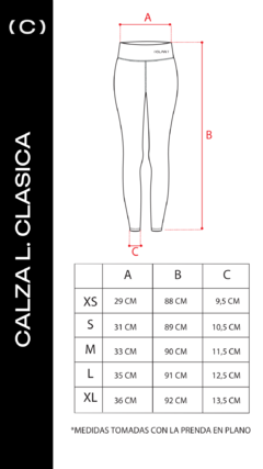 CALZA LARGA CLASSIC CHERRY - CLAN