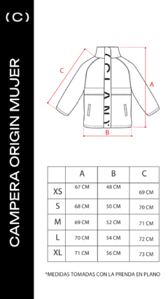 CAMPERA ORIGIN MILITARY WOMEN - CLAN