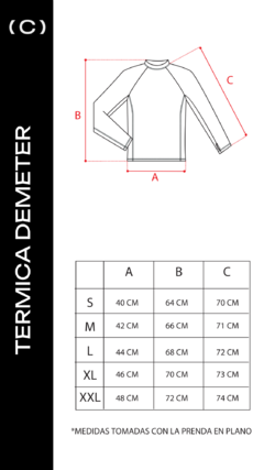 TERMICA DEMETER BLACK - tienda online