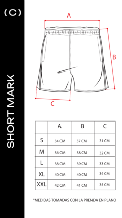 SHORT MARK CLUB INDIGO en internet