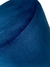 Puff redondo saturno veludo azul marinho - comprar online