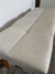 Recamier base de madeira tecido boucle 120x45 cm - comprar online