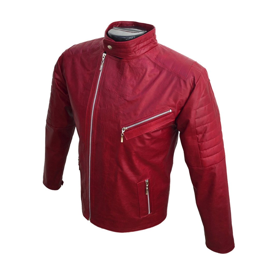 Chaqueta Cuero Hombre Red Biker KL - Kemeth Leather