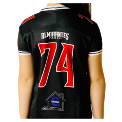 Camisa Vasco Almirantes Infantil Preta 2020 - comprar online