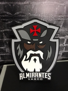 Logo Almirantes - Placa 3D Decorativa