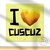 AZULEJO I love cuscuz | amarelo