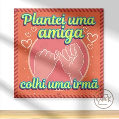 AZULEJO Plantei uma amiga Colhi uma irmã