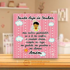 Imagem do Azulejo Oração Santo Anjo