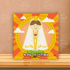Azulejo Nossa Senhora de Fátima | Santinha